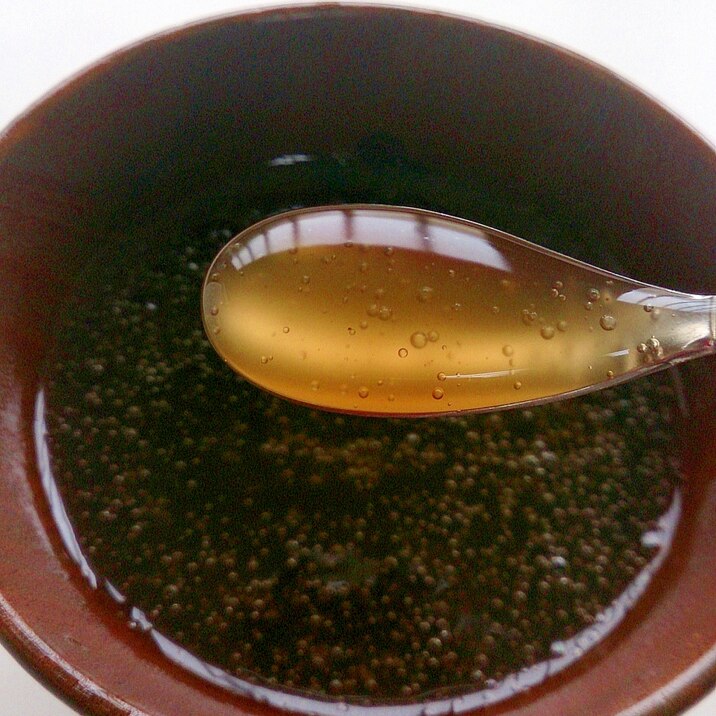 黒糖（紅茶）の葛湯(風邪気味・冷えに）